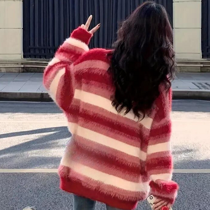 Pull avec Épaules Tombantes pour Femme | Idéal pour l’Automne Et l’Hiver