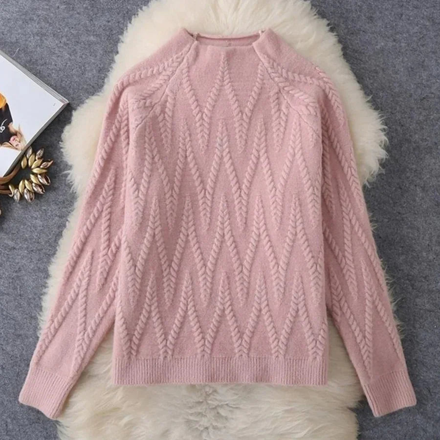 Ensemble Deux Pièces en Maille avec Haut et Bas Assortis pour Femme | Idéal pour un Usage Quotidien