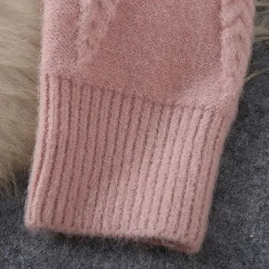 Ensemble Deux Pièces en Maille avec Haut et Bas Assortis pour Femme | Idéal pour un Usage Quotidien