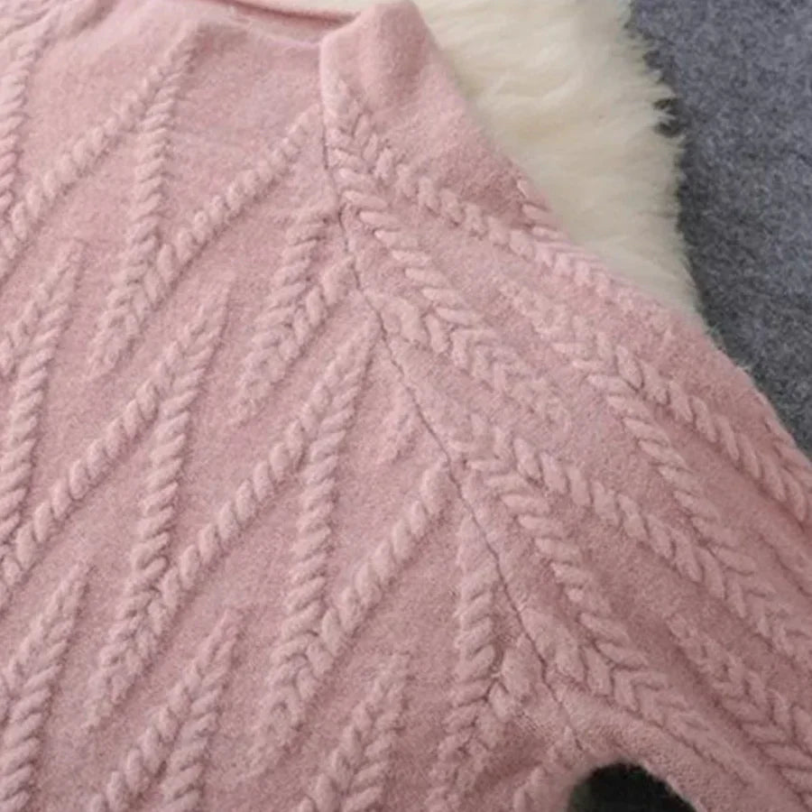 Ensemble Deux Pièces en Maille avec Haut et Bas Assortis pour Femme | Idéal pour un Usage Quotidien