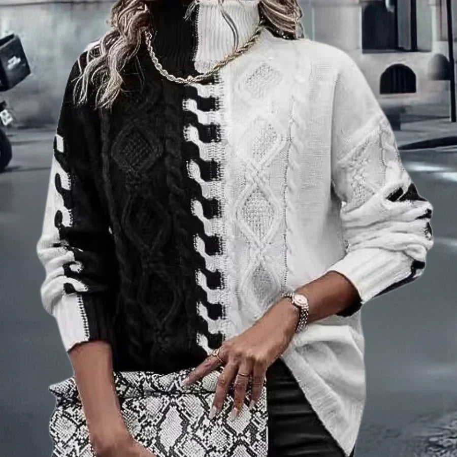 Pull À Col Roulé pour Femme | Idéal pour l’Automne Et l’Hiver