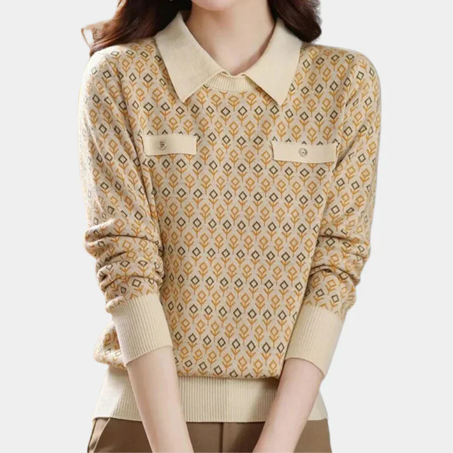 Pull En Maille Pour Femme À Coupe Classique | Idéal Pour Usage Quotidien