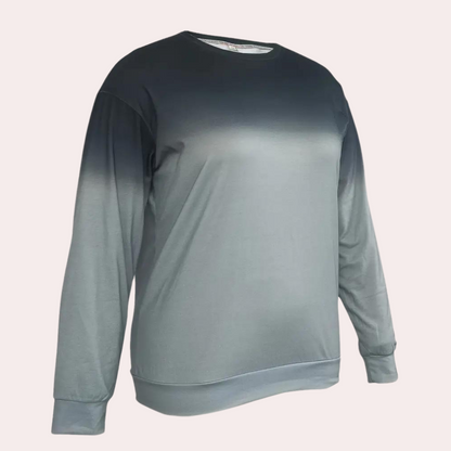 Sweatshirt À Effet Dégradé avec Coupe Décontractée pour Femmes | Idéal pour Les Saisons Fraîches