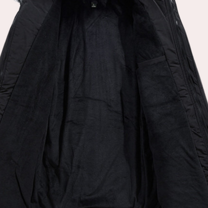 Veste D’Hiver avec Capuche Et Fermeture Zippée pour Homme | Idéal pour La Saison Froide
