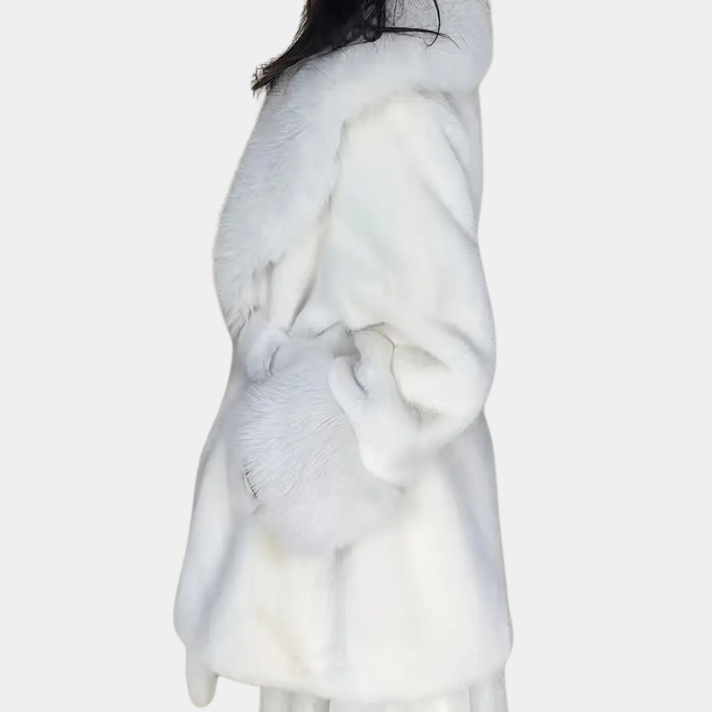 Manteau D’Hiver avec Capuche Ajustable pour Femme | Idéal pour Les Journées Froides