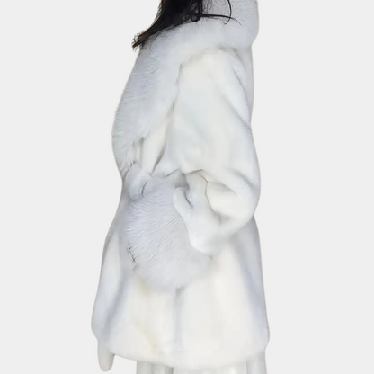 Manteau D’Hiver avec Capuche Ajustable pour Femme | Idéal pour Les Journées Froides