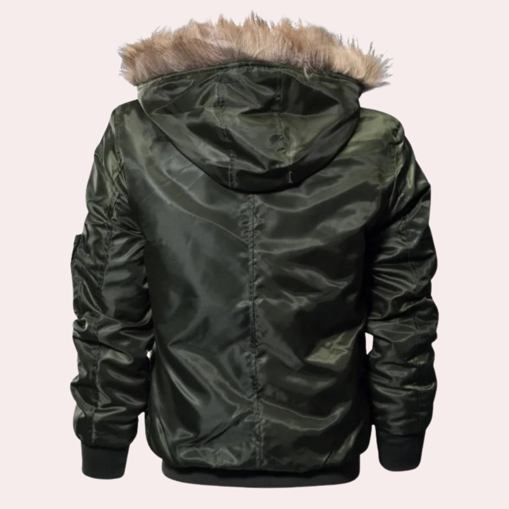 Veste D’Hiver avec Capuche pour Homme | Idéale pour La Saison Froide