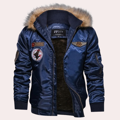 Veste D’Hiver avec Capuche pour Homme | Idéale pour La Saison Froide