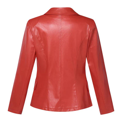 Blazer à Double Boutonnage avec Revers Classiques pour Femmes | Idéal pour Tenues Professionnelles et Quotidiennes