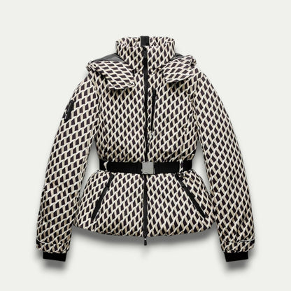 Parka D’hiver avec Ceinture Et Capuche pour Femmes | Idéal pour La Saison Froide