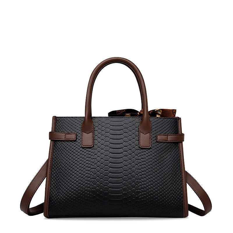 Sac à Main Moyen en Simili Cuir avec Détails Métalliques pour Femme | Idéal pour Usage Quotidien