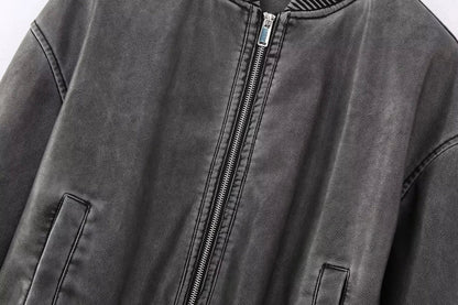 Veste Bomber Avec Finitions Côtelées Et Fermeture Zippée Pour Femmes | Idéal Pour Un Usage Quotidien