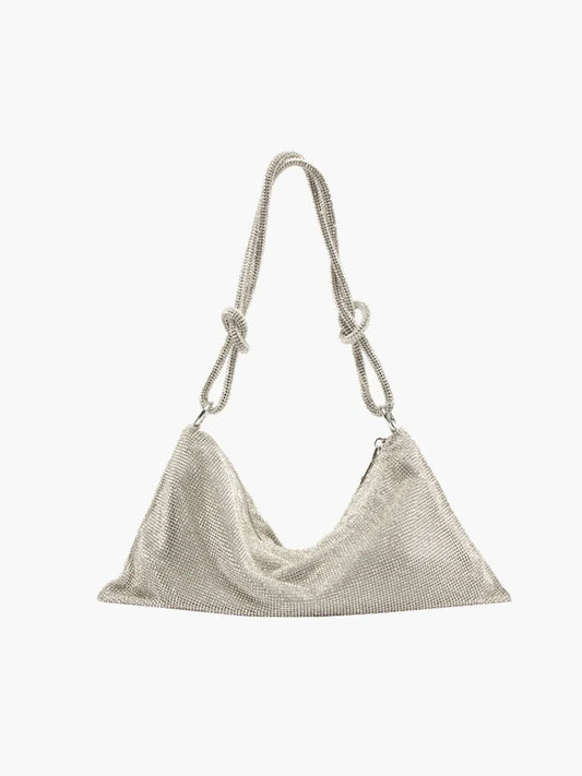 Sac Épaule avec Poignée Nouée pour Femme | Idéal pour Soirées