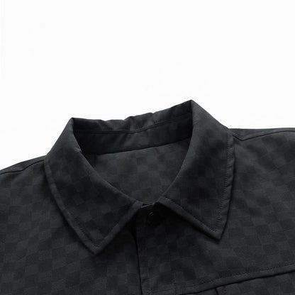 Veste Chemise À Carreaux Avec Fermeture Boutonnée Pour Homme | Idéal Pour Usage Quotidien