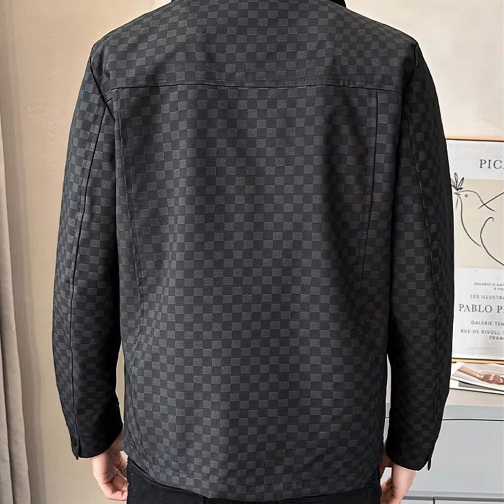 Veste Chemise À Carreaux Avec Fermeture Boutonnée Pour Homme | Idéal Pour Usage Quotidien