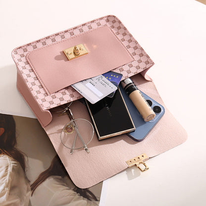 Mini Sac Carré avec Chaîne et Fermoir pour Femme | Idéal pour Usage Quotidien