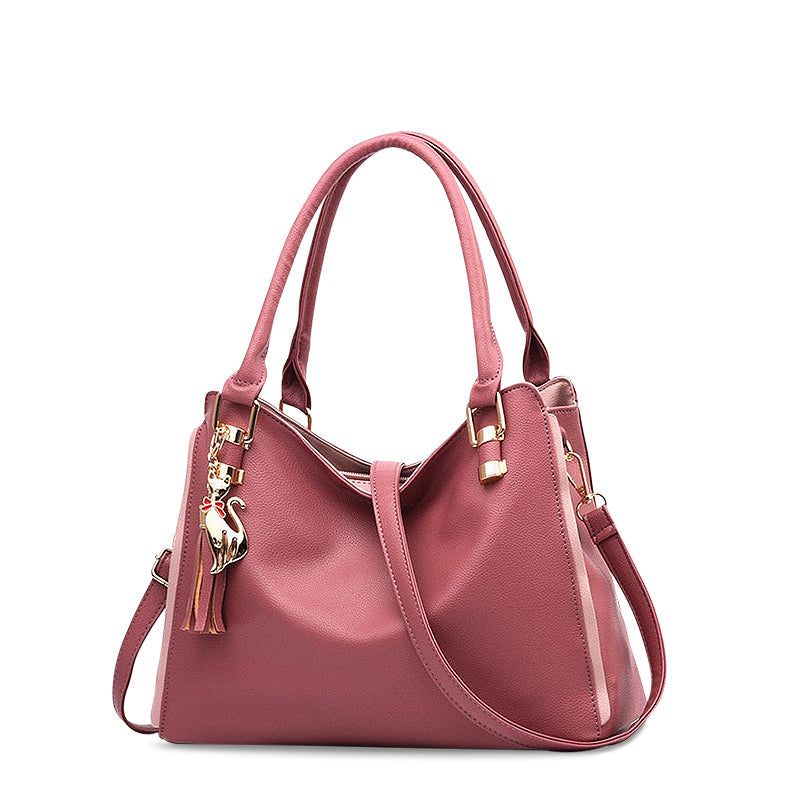 Sac à Bandoulière Moyen en Simili Cuir pour Femme | Idéal pour Usage Quotidien