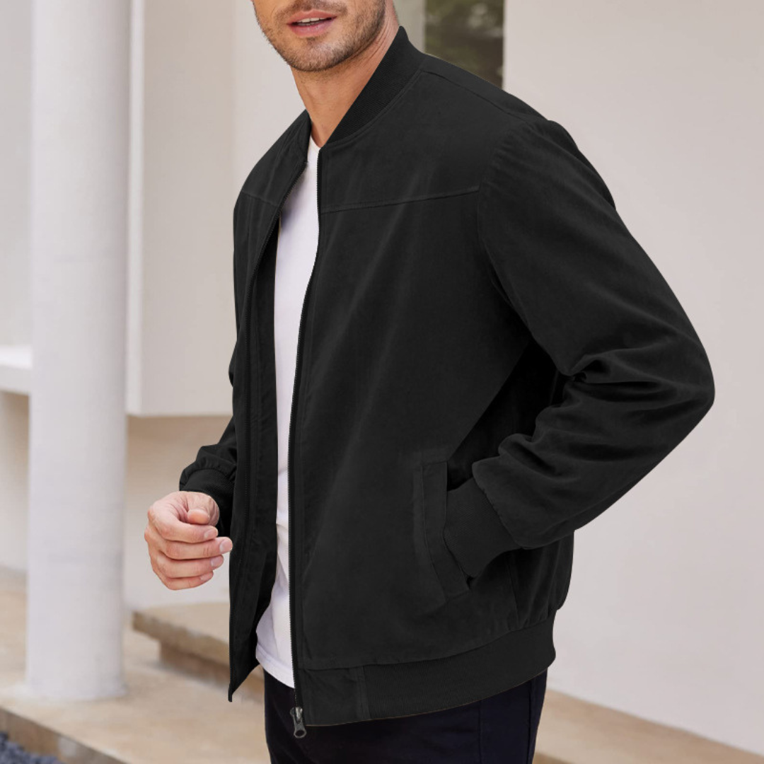 Veste Bomber Avec Poches Latérales Pour Homme | Idéal Pour La Mi-Saison