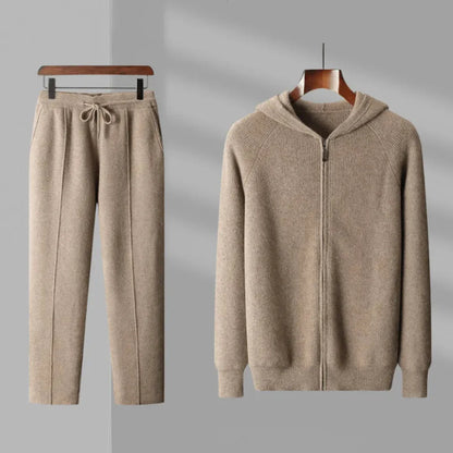 Ensemble Sweat À Capuche Zippé Et Pantalon pour Homme | Idéal pour Usage Quotidien