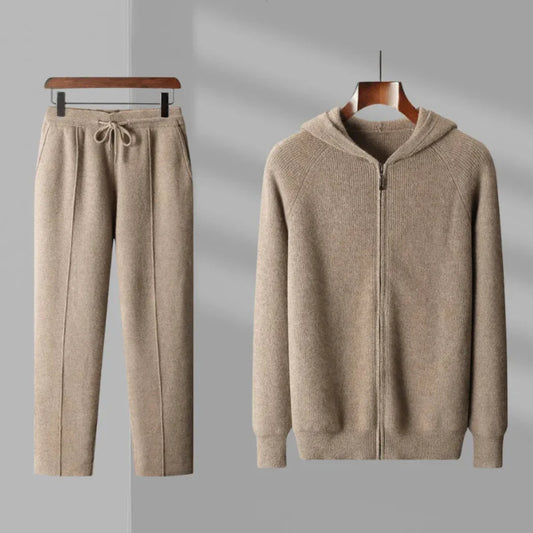 Ensemble Sweat À Capuche Zippé Et Pantalon pour Homme | Idéal pour Usage Quotidien