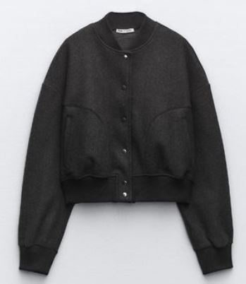 Veste Courte Oversize Avec Manches Longues Pour Femme | Idéale Pour La Mi-Saison Et Les Occasions Quotidiennes