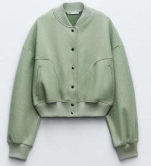 Veste Courte Oversize Avec Manches Longues Pour Femme | Idéale Pour La Mi-Saison Et Les Occasions Quotidiennes