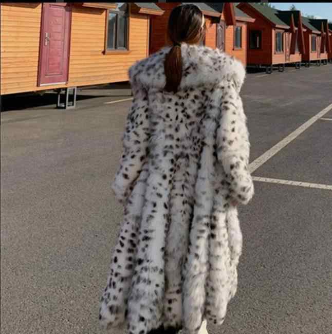 Manteau Long à Imprimé Léopard pour Femme | Idéal pour l’Hiver