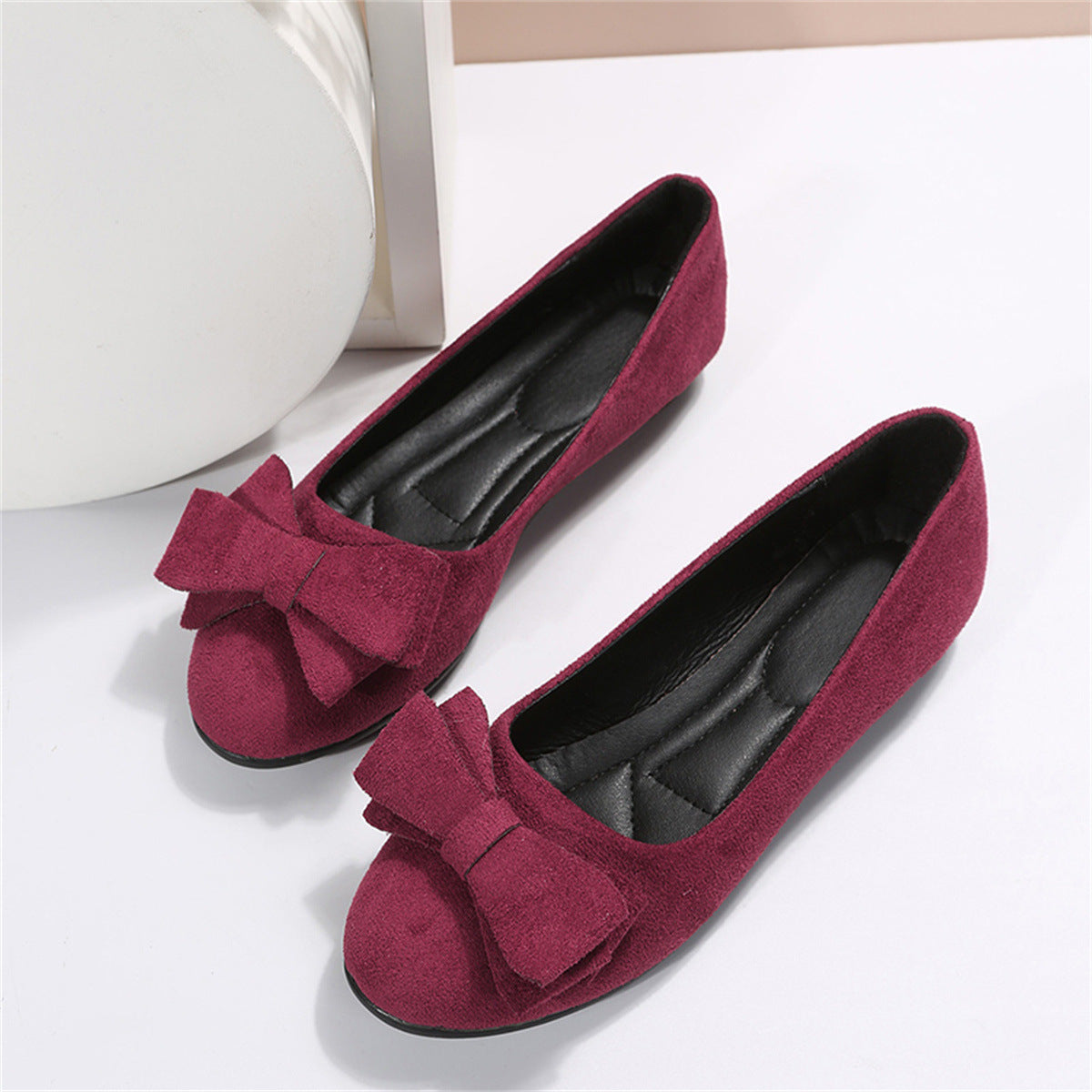 Mocassin Avec Nœud Décoratif Pour Femme | Idéal Pour UN Usage Quotidien