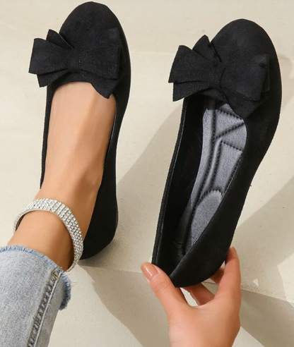 Mocassin Avec Nœud Décoratif Pour Femme | Idéal Pour UN Usage Quotidien