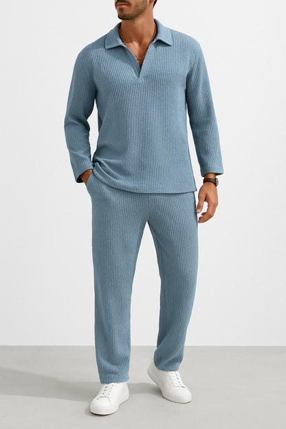 Ensemble De Détente avec Coupe Ample pour Hommes | Idéal pour La Maison