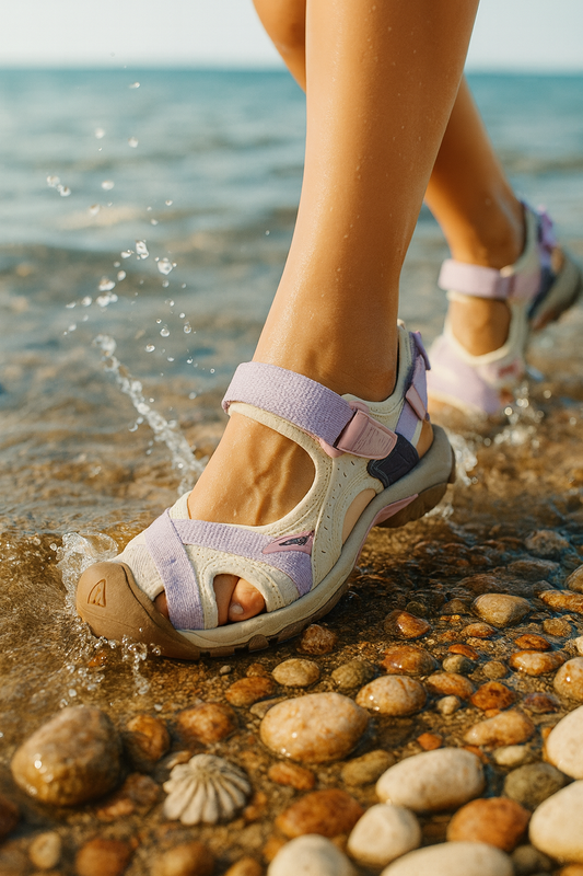 Sandales D'Eau Avec Soutien De La Voûte Plantaire Pour Femme | Idéales Pour Les Activités En Extérieur
