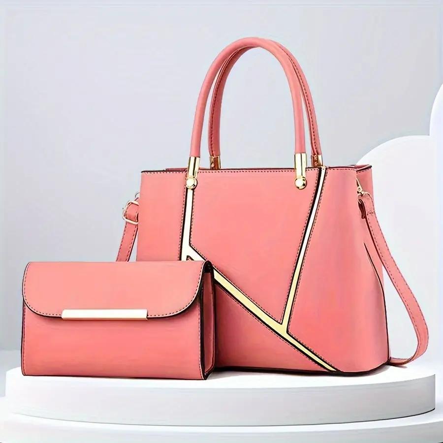 Sac cabas avec pochette assortie pour femmes