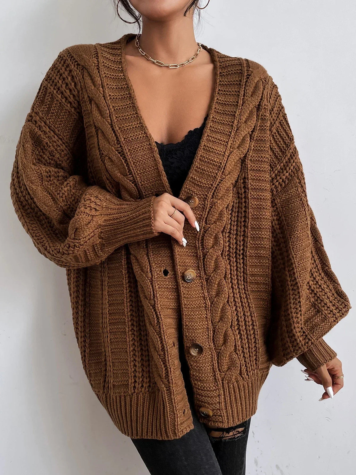 Gilet boutonné pour femmes