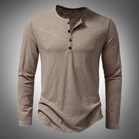 Chemise À Manches Longues Avec Coupe Ajustée Pour Homme | Idéal Pour Usage Quotidien