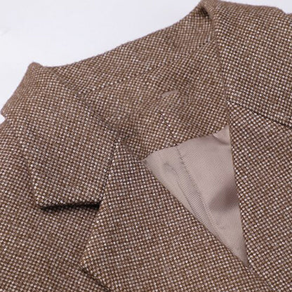 Blazer À Coupe Ajustée Avec Manches Longues Pour Femme | Idéal Pour Les Occasions Quotidiennes