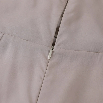 Robe Longue avec Bretelles et Coupe Évasée pour Femme | Idéale pour Événements ou Dîners