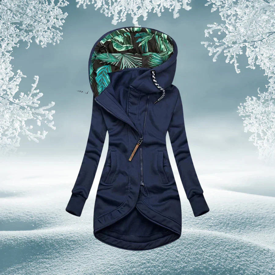 Parka Longue pour Femme avec Capuche et Manches Longues | Idéale pour l’Automne et l’Hiver