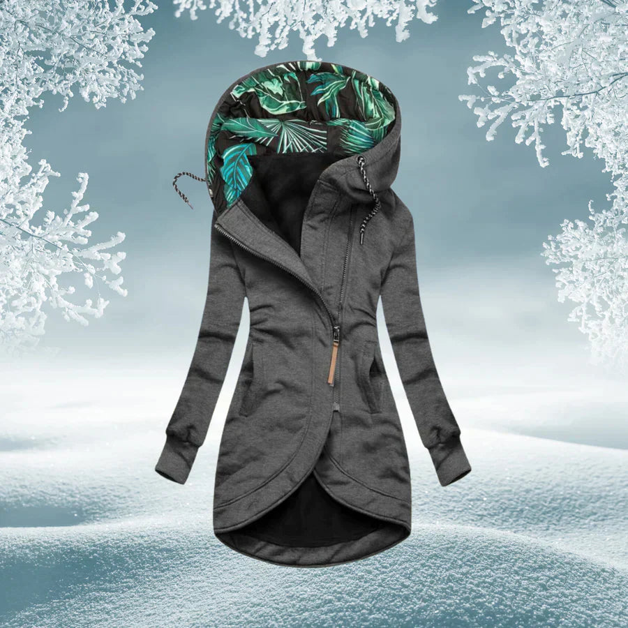 Parka Longue pour Femme avec Capuche et Manches Longues | Idéale pour l’Automne et l’Hiver