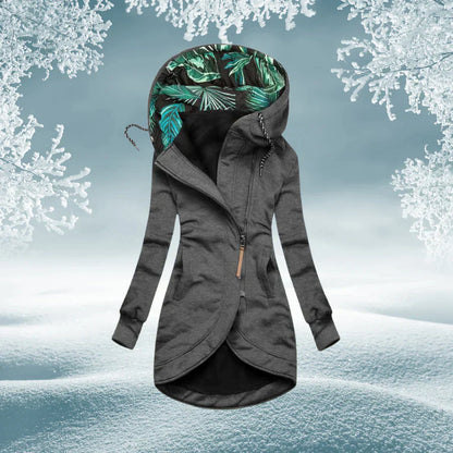 Parka Longue pour Femme avec Capuche et Manches Longues | Idéale pour l’Automne et l’Hiver