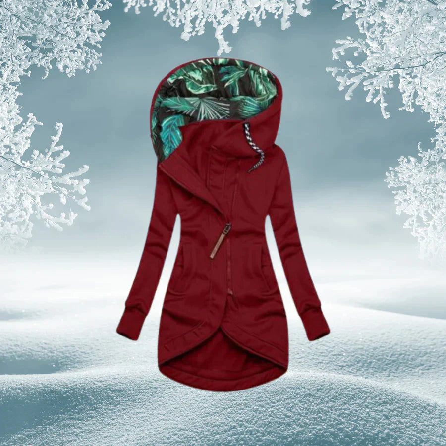 Parka Longue pour Femme avec Capuche et Manches Longues | Idéale pour l’Automne et l’Hiver