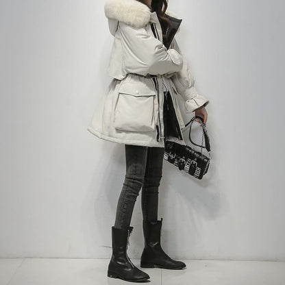 Parka avec Col Imitation Fourrure pour Femme | Idéale pour l’Hiver