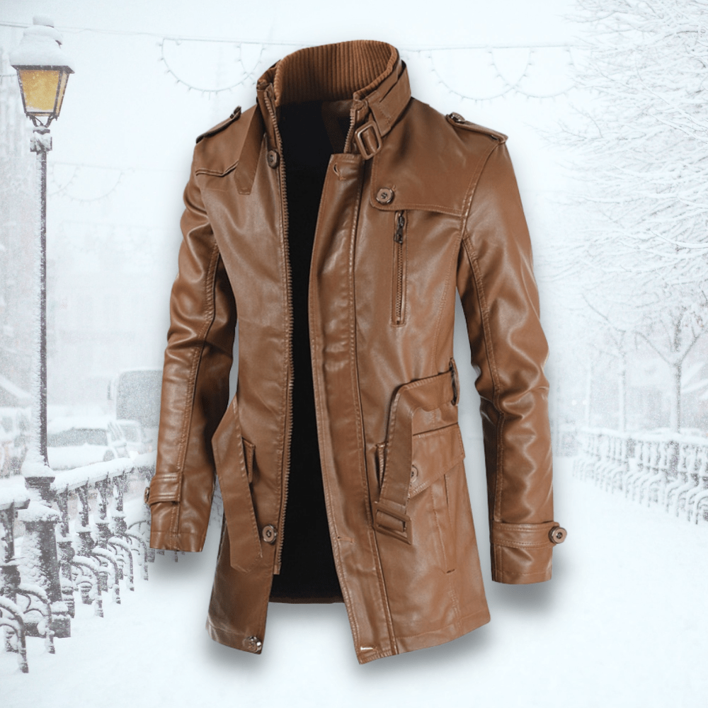 Veste Zippée avec Col Montant pour Homme | Idéale pour La Mi-Saison