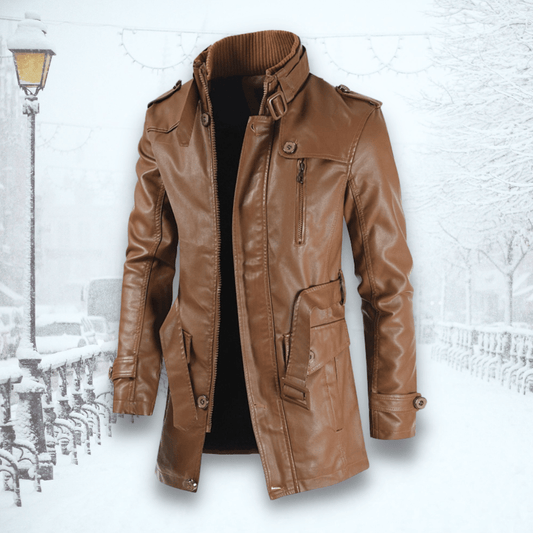 Veste Zippée avec Col Montant pour Homme | Idéale pour La Mi-Saison
