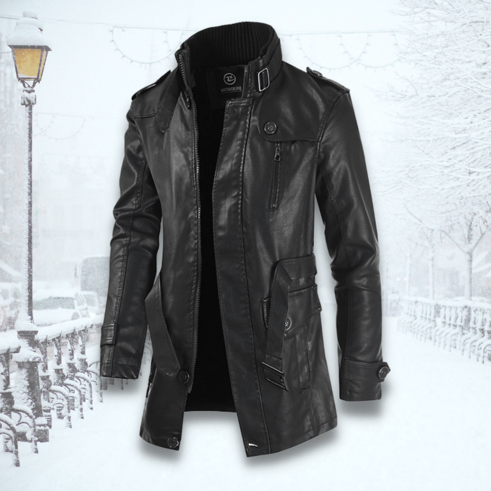 Veste Zippée avec Col Montant pour Homme | Idéale pour La Mi-Saison