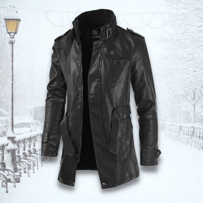 Veste Zippée avec Col Montant pour Homme | Idéale pour La Mi-Saison