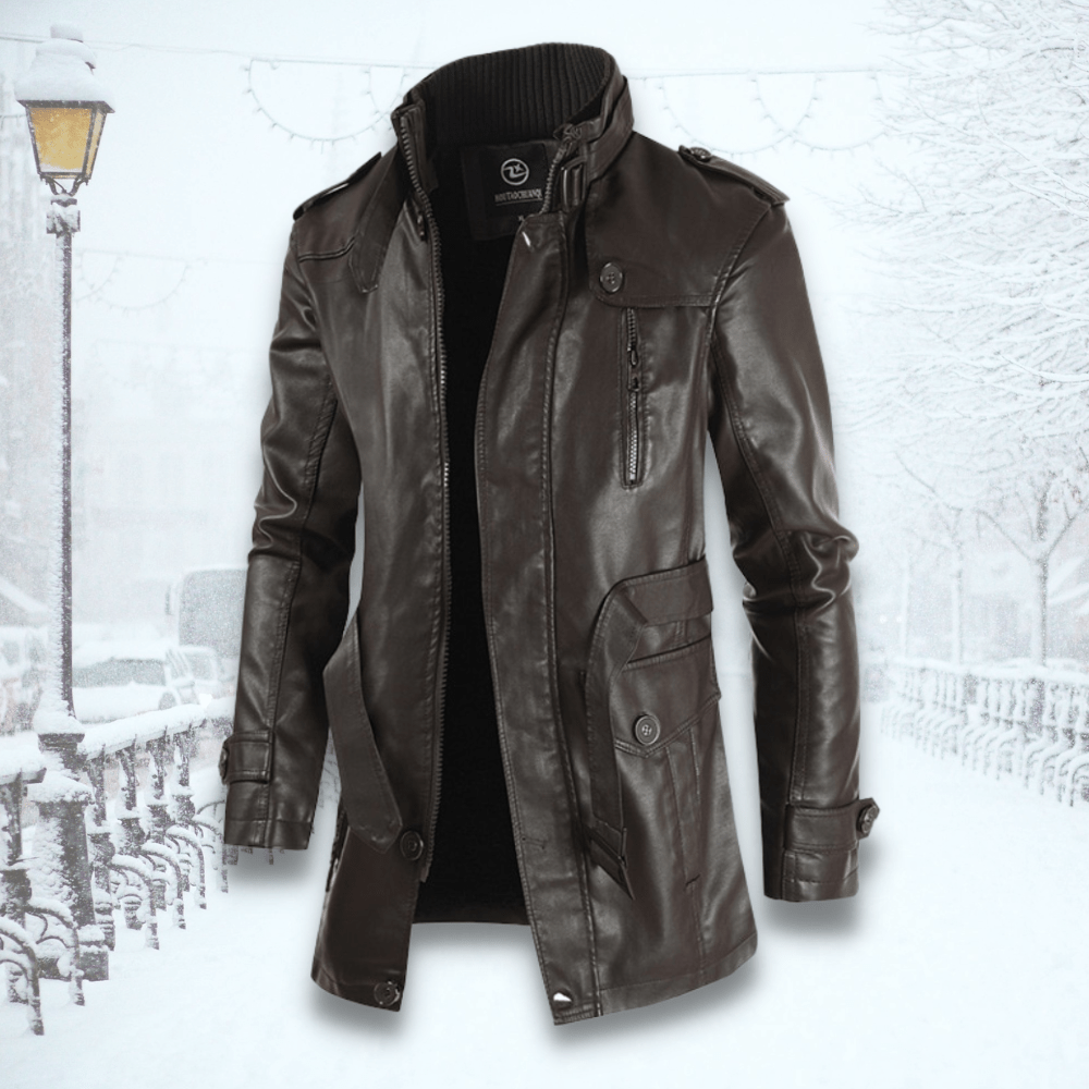 Veste Zippée avec Col Montant pour Homme | Idéale pour La Mi-Saison