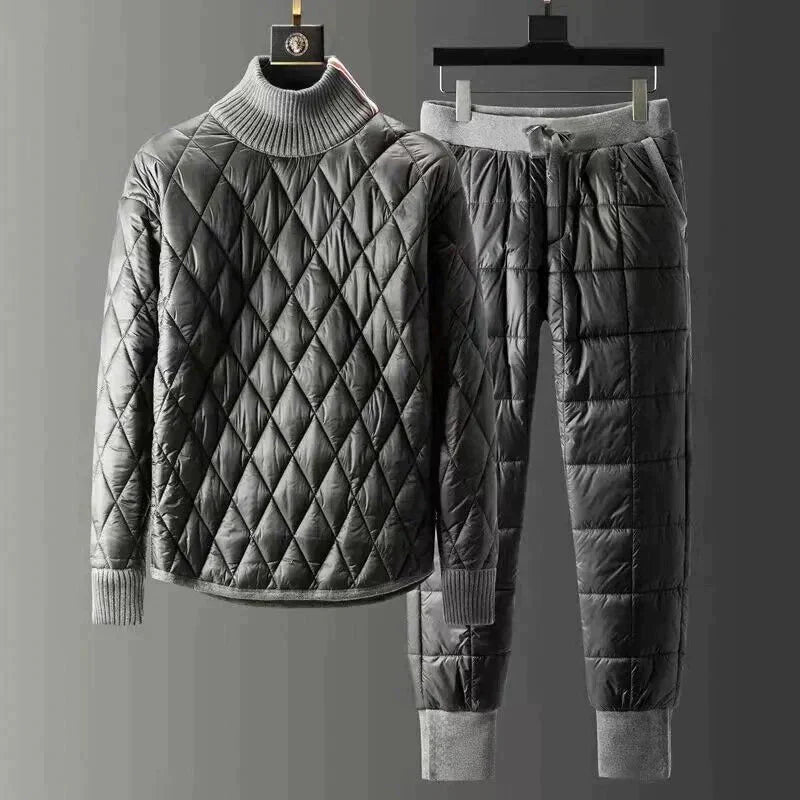 Ensemble Deux Pièces pour Homme avec Haut et Pantalon | Idéal pour les Journées Froides en Hiver