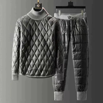 Ensemble Deux Pièces pour Homme avec Haut et Pantalon | Idéal pour les Journées Froides en Hiver
