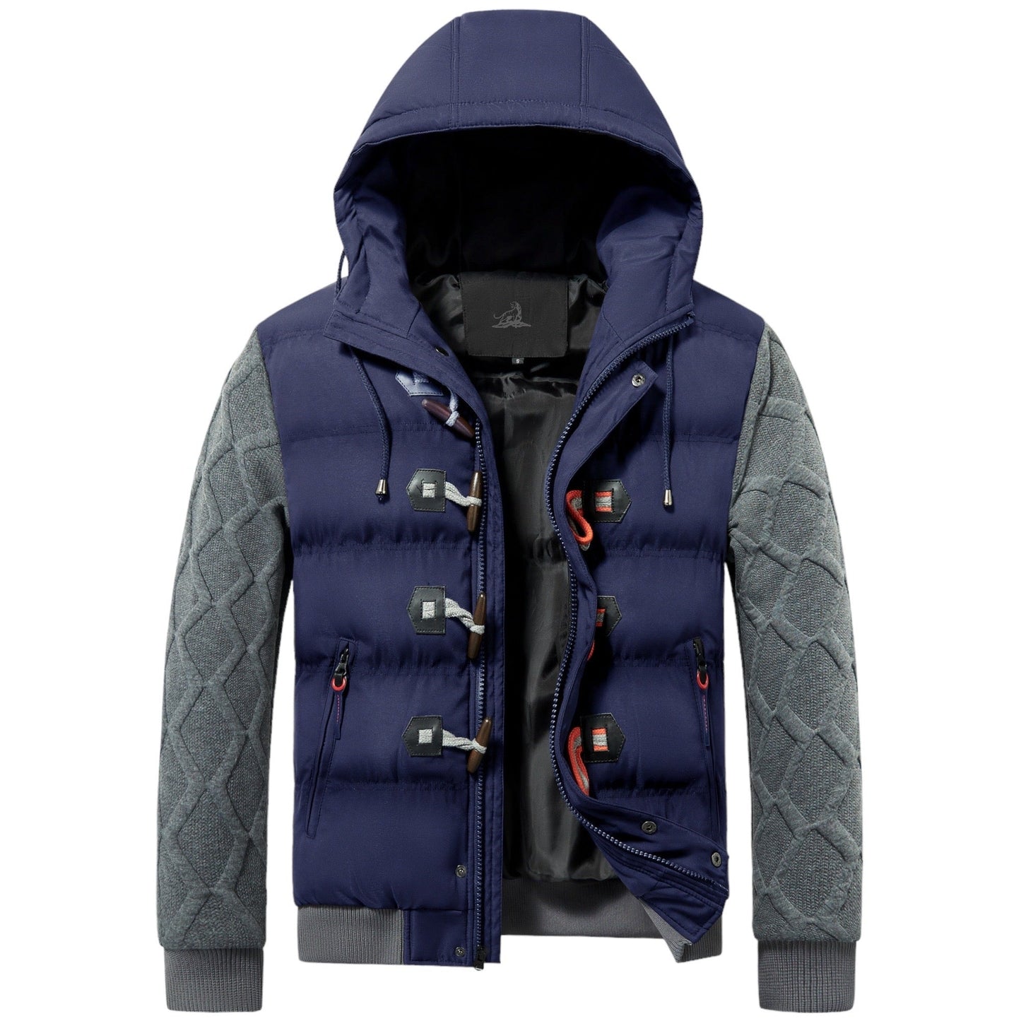 Veste Matelassée avec Capuche Ajustable pour Homme | Idéale pour l’Hiver