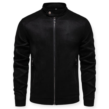 Veste Zippée À Col Montant pour Hommes | Idéale pour Les Sorties Quotidiennes